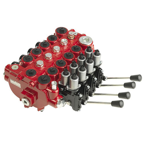 Distributeur hydraulique à tiroir - DX-6 - Cranab - à levier / à commande hydraulique / électrohydraulique