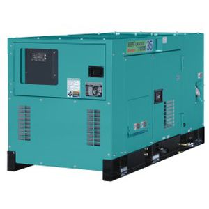 Groupe électrogène diesel - DCA-35SPK - Denyo - triphasé / stationnaire / 50 Hz