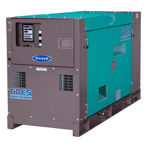 Groupe électrogène diesel - DCA-60ESI2 - Denyo - triphasé / stationnaire / 50 Hz
