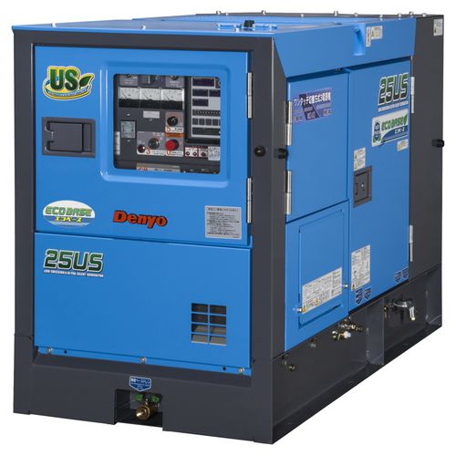 Groupe électrogène diesel - DCA-25USIE - Denyo - triphasé / stationnaire / portable