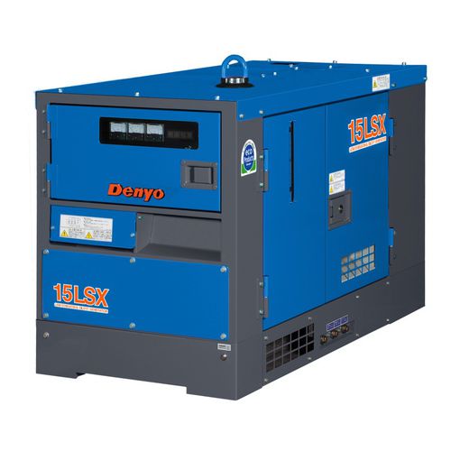 Groupe électrogène diesel - TLG-15LSX - Denyo - monophasé / portable / 50 Hz