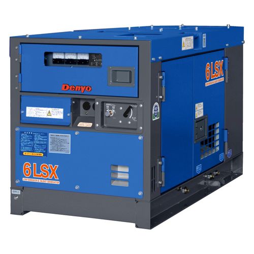 Groupe électrogène diesel - DCA-6LSX - Denyo - monophasé / portable / 50 Hz