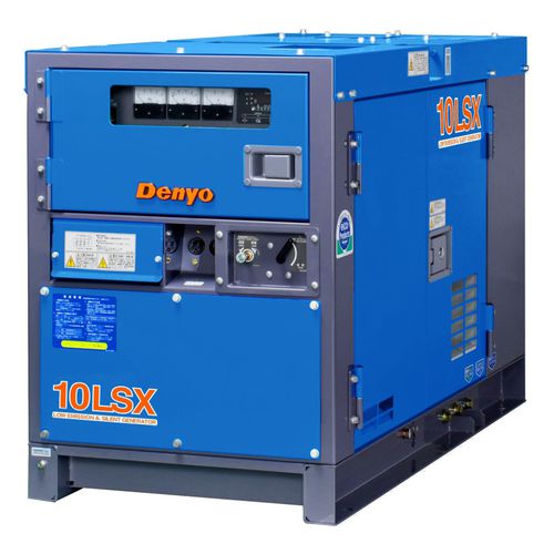 Groupe électrogène diesel - DCA-10LSX - Denyo - monophasé / portable / 50 Hz