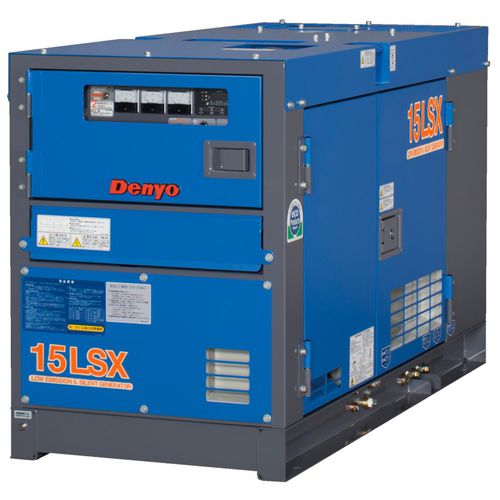 Groupe électrogène diesel - DCA-15LSX - Denyo - monophasé / portable / 50 Hz