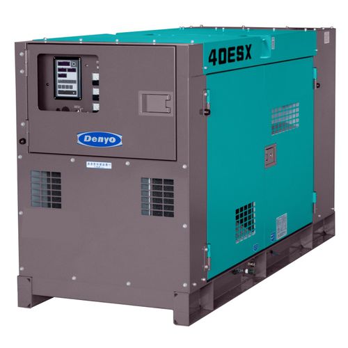 Groupe électrogène diesel - DCA-40ESX - Denyo - monophasé / stationnaire / 50 Hz