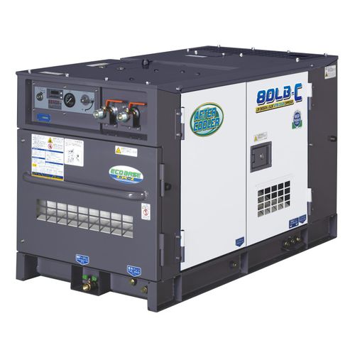 Compresseur à vis - DIS-80LBE-C - Denyo - d'air / à moteur diesel / portable