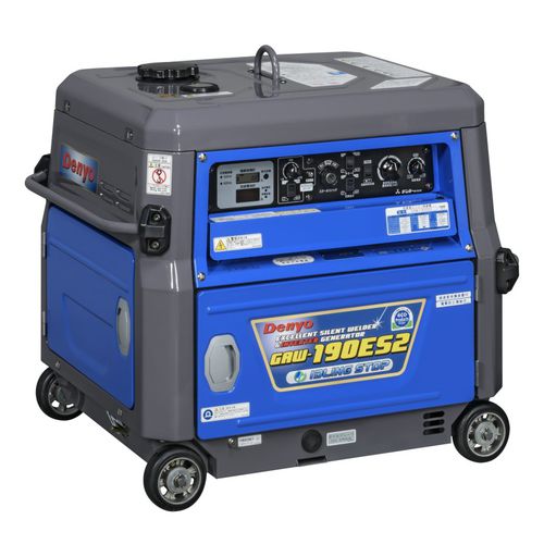 Poste à souder MMA - GAW-190ES2 - Denyo - à électrode / monophasé / avec groupe électrogène
