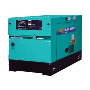 Poste à souder MMA - DAW-500SS - Denyo - à électrode / monophasé / avec groupe électrogène