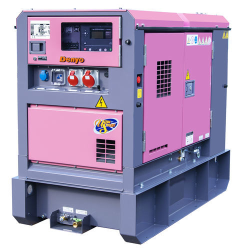 Groupe électrogène diesel - DCA-18USEY5 - Denyo - triphasé / stationnaire / portable