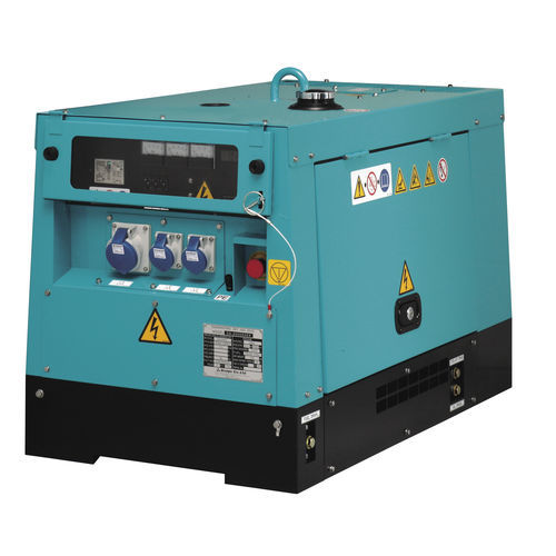 Groupe électrogène diesel - DCA-6100SSEK5 - Denyo - monophasé / stationnaire / portable