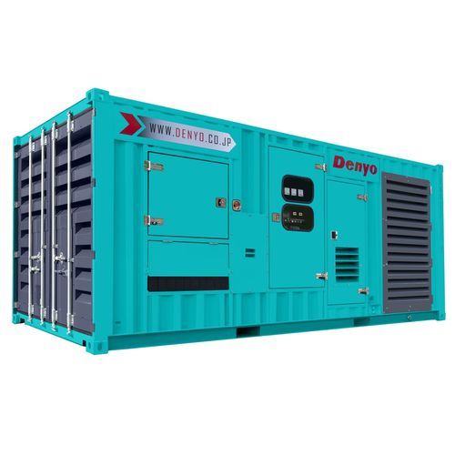 Groupe électrogène diesel - DCA-1400SCC - Denyo - triphasé / en container / 50 Hz