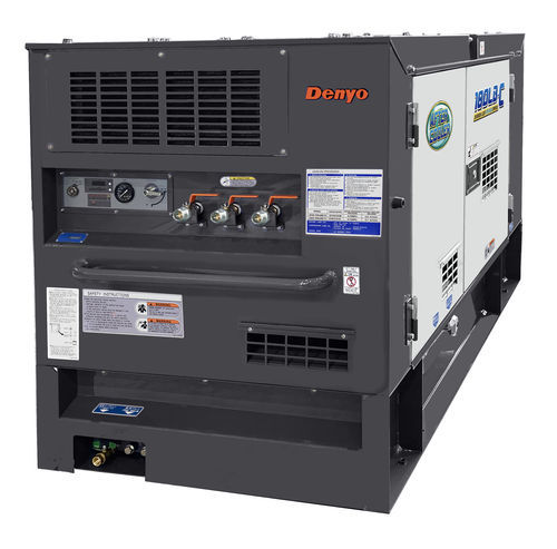Compresseur à vis - DAS-180LBE-C - Denyo - d'air / à moteur diesel / mobile