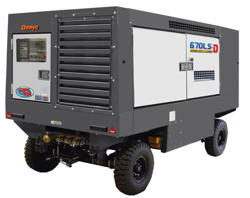 Compresseur à vis - DIS-670LS-D - Denyo - d'air / à moteur diesel / portable