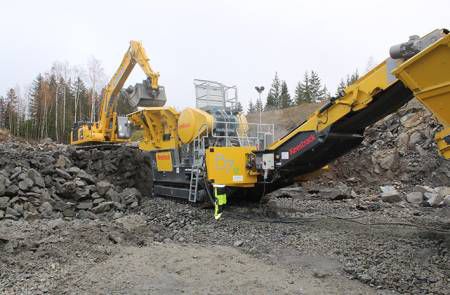Concasseur à mâchoire - B7 - keestrack - mobile / à moteur diesel / primaire