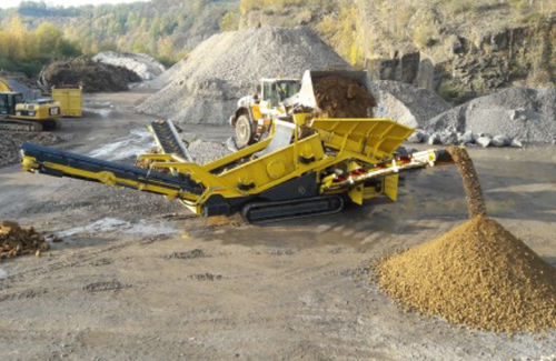 Crible mobile - K6 - keestrack - pour produits en vrac