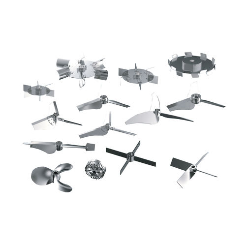 Hélice à 3 pales - INCON - à 2 pales / pour agitateur / débit axial