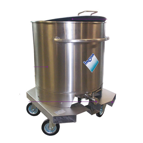 Récipient de mélange - SBPM series - INCON - pour IBC / en inox / cylindrique