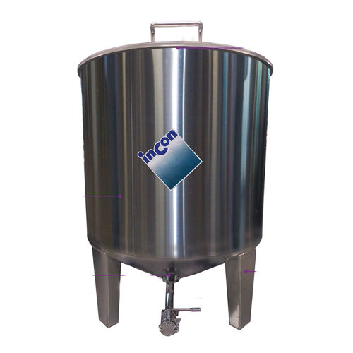 Récipient de mélange - MTFCM series - INCON - pour IBC / en inox / cylindrique