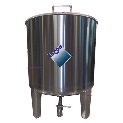 Récipient de mélange - MTHM series - INCON - pour IBC / en inox / cylindrique
