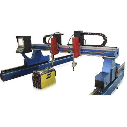 Machine de découpe par oxy-carburant - HBS-4X12X1A+1C - Dalian Honeybee CNC Equipment Co., Ltd - pour métal / CNC / servocommandée