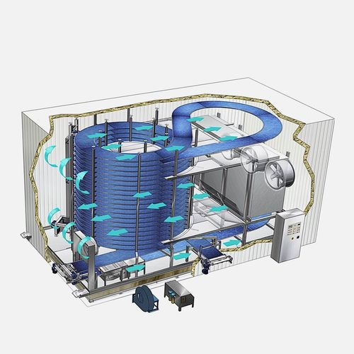 Congélateur en spirale - Tecno Pool - de process / de refroidissement / pour applications alimentaires