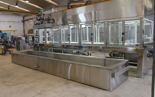 Friteuse industrielle en continu - Tecno Pool - à viande / pour snacks / pour poisson