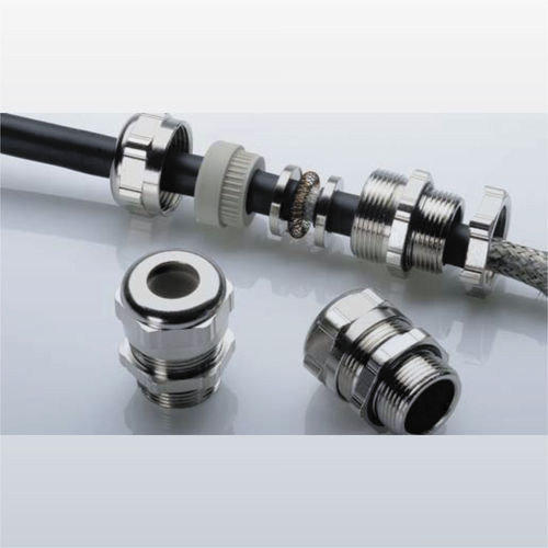 Presse-étoupe à blindage CEM - 50.-EMV series - Arihant Panel Fittings Private Limited - en laiton nickelé / IP40 / métrique