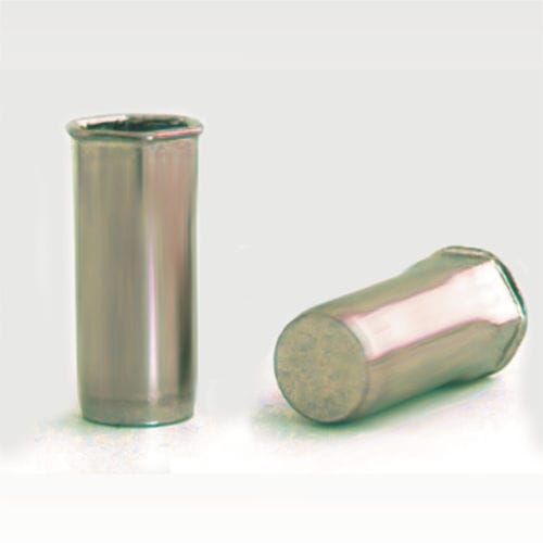 Écrou borgne - HA-SM-CE Series - Arihant Panel Fittings Private Limited - semi-hexagonal / à sertir en aveugle / en acier zingué