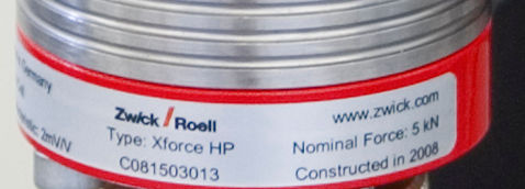 Capteur de force en compression - Xforce - ZwickRoell GmbH & Co. KG - canister / par jauge de contrainte