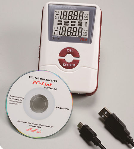 Enregistreur de données de température - VA600 Series - Shanghai Yi Hua V&A Instrument Co., Ltd. - d'humidité / de tension / de courant