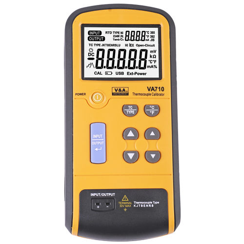 Calibrateur de température - VA710 - Shanghai Yi Hua V&A Instrument Co., Ltd. - pour thermocouple / numérique / portatif
