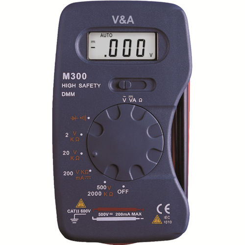 Multimètre numérique - M300, M320 - Shanghai Yi Hua V&A Instrument Co., Ltd. - de poche / 600 V / 400 mA