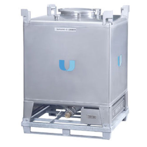 Conteneur IBC en acier inoxydable - LTP series - HIRSCHFELD EMBALLAGES - pour liquides / de produit chimique / de stockage