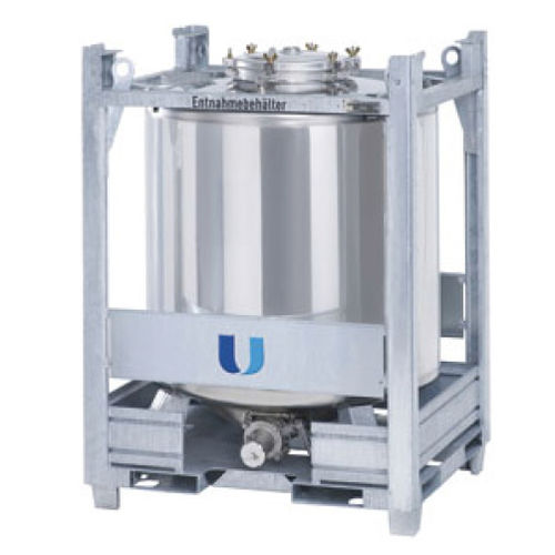 Conteneur IBC en acier inoxydable - IBC Z series - HIRSCHFELD EMBALLAGES - en acier galvanisé / pour produits dangereux / pour produits pharmaceutiques