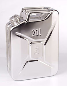 Jerrycan en acier inoxydable - EK series - HIRSCHFELD EMBALLAGES - rectangulaire / pour produits dangereux