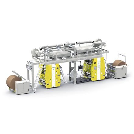 Presse flexographique pour papier - HOLWEG GROUP S.A.S.U. - en ligne / à 8 couleurs / à 6 couleurs