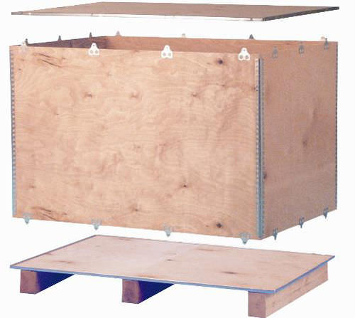 Caisse en contreplaqué - ExPak P - Nefab - de stockage / pliable