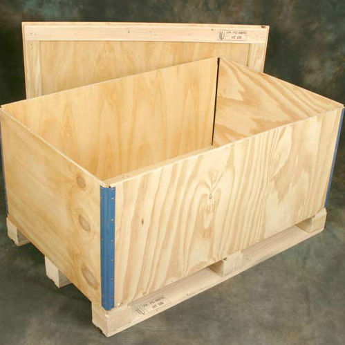 Caisse-palette en contreplaqué - caisse pliante - Panopack - de transport / pliable / avec couvercle