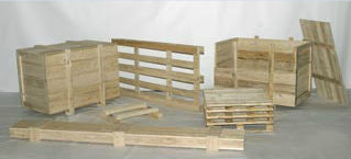 Caisse-palette en bois - Panopack - de stockage / avec couvercle