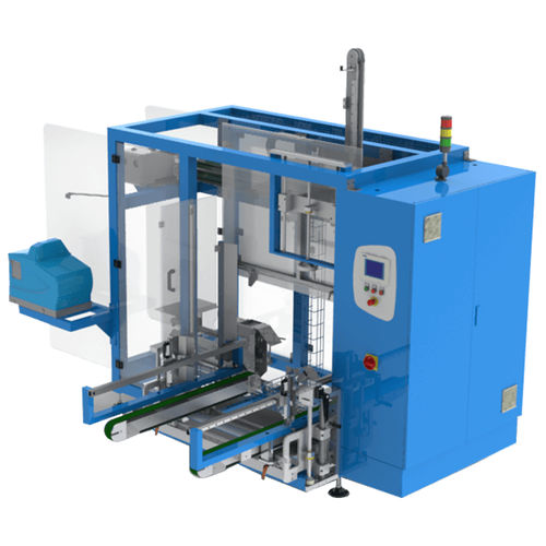 Formeuse de caisses automatique - Jefferson Smurfit Group - colle thermofusible / ruban adhésif