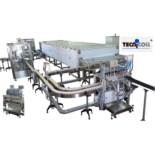 Ligne de remplissage à chaud - Tecnicoll Srl - automatique / semi-automatique / pour bocaux