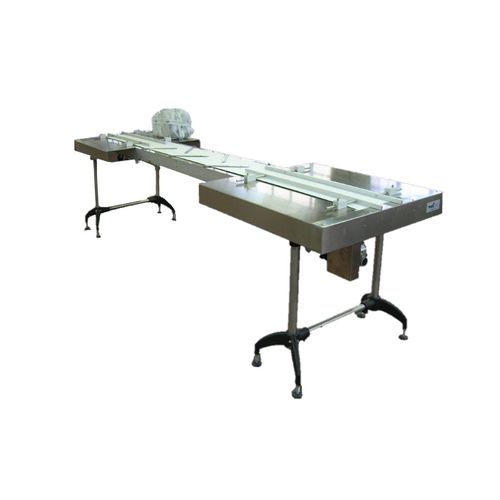 Convoyeur à bande - Tecnicoll Srl - à chaînes / en acier inoxydable / en aluminium