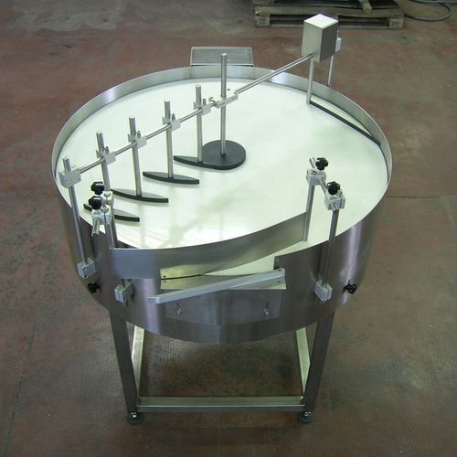Table rotative entraînée par moteur - Tecnicoll Srl - horizontale / pour convoyeur / de chargement