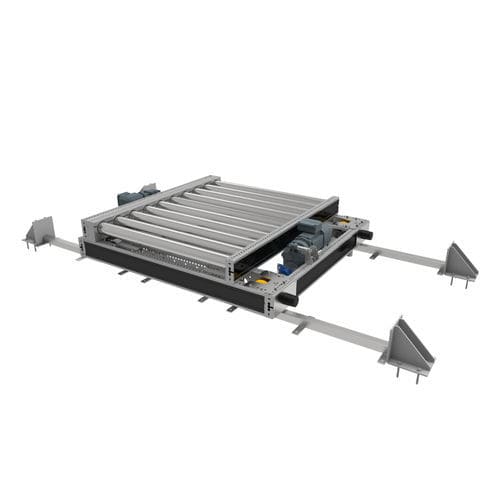 Véhicule guidé par rail de manutention - ANTIPODA, LDA - pour palettes / électrique