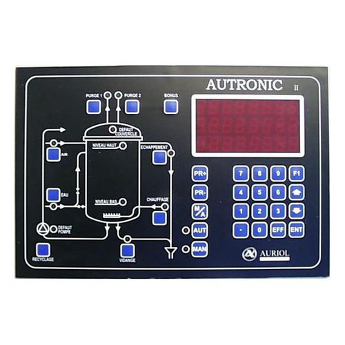 Panneau de contrôle manuel - Autronic II - AURIOL - à microprocesseur