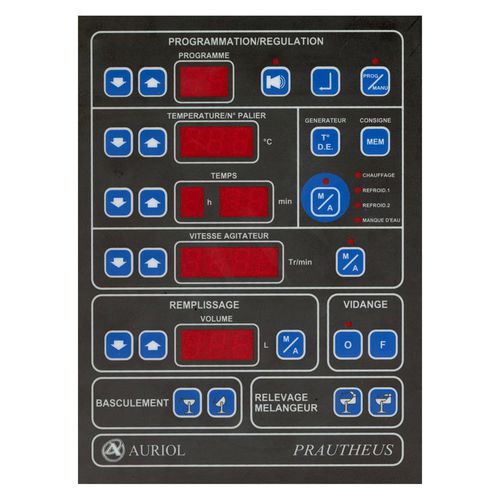 Panneau de contrôle numérique - PRAUTHEUS - AURIOL - compact / à écran tactile