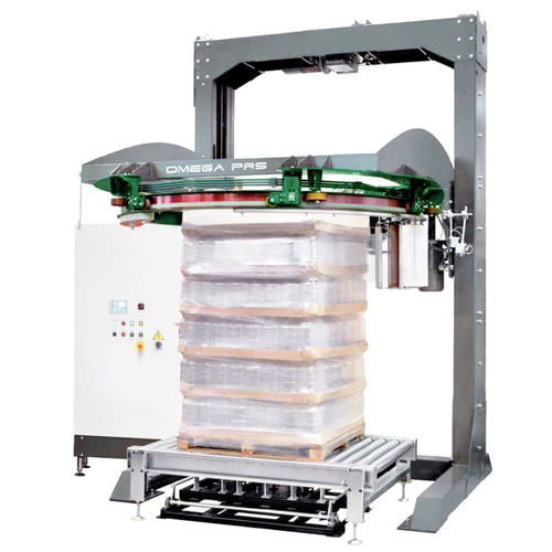 Banderoleuse avec couronne tournante - RONDA OMEGA - COMARME - automatique / de palettes / avec convoyeur