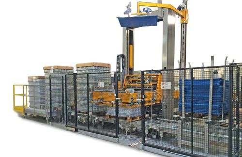 Dépalettiseur couche par couche - DUETTI PACKAGING SRL - cartésien / de palettes / semi-automatique
