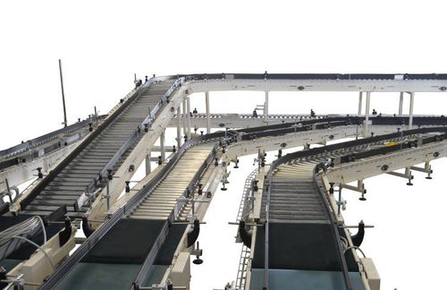 Système de convoyage de transport - DUETTI PACKAGING SRL - industriel / de palettes / de colis