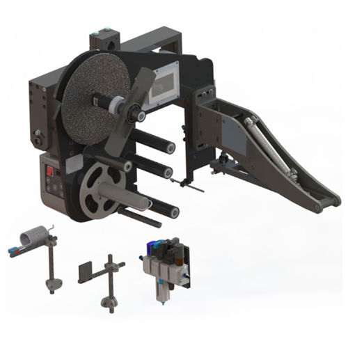 Imprimante applicateur d'étiquette auto-adhésives - URANO PIVOT - E-Packaging Srl - pour applications sur le dessus / pour applications sur le côté / pour boîtes